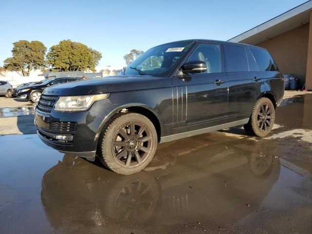 2015 Land Rover Range Rover HSE