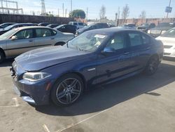 Salvage cars for sale at Wilmington, CA auction: 2016 BMW 550 I