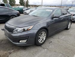 Salvage cars for sale at Rancho Cucamonga, CA auction: 2015 KIA Optima LX