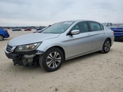 2014 Honda Accord LX en venta en San Antonio, TX