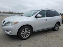 Salvage cars for sale at Fresno, CA auction: 2015 Nissan Pathfinder S