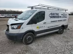 Salvage trucks for sale at Franklin, WI auction: 2017 Ford Transit T-250