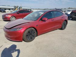 Tesla salvage cars for sale: 2024 Tesla Model 3