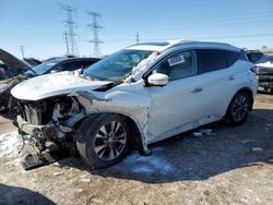 Salvage cars for sale at Elgin, IL auction: 2015 Nissan Murano S