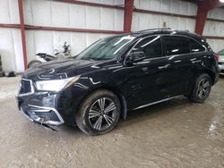 Salvage cars for sale at Seaford, DE auction: 2017 Acura MDX