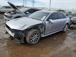 Salvage cars for sale at Elgin, IL auction: 2015 Audi A4 Premium Plus