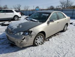 Salvage cars for sale at Chicago Heights, IL auction: 2005 Toyota Camry LE