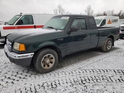 Salvage cars for sale at Duryea, PA auction: 2002 Ford Ranger Super Cab