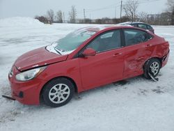 Hyundai salvage cars for sale: 2012 Hyundai Accent GLS