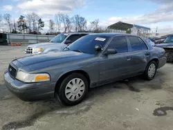 Salvage cars for sale at Spartanburg, SC auction: 2008 Ford Crown Victoria Police Interceptor