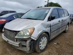 Honda salvage cars for sale: 2008 Honda Odyssey LX