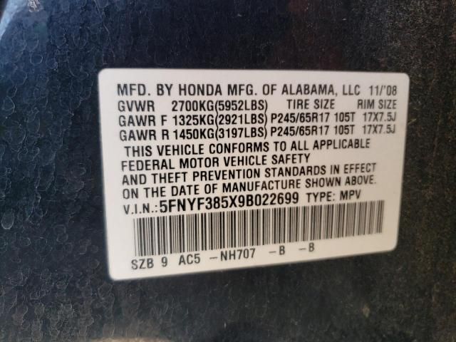 2009 Honda Pilot EXL