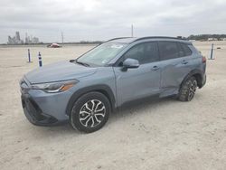 Salvage cars for sale from Copart New Braunfels, TX: 2023 Toyota Corolla Cross LE