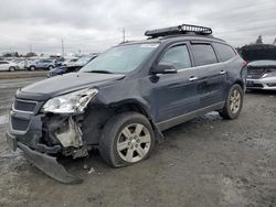 Salvage cars for sale at Eugene, OR auction: 2012 Chevrolet Traverse LT