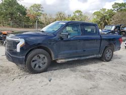 Salvage cars for sale at Fort Pierce, FL auction: 2023 Ford F150 Lightning PRO