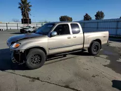 Salvage trucks for sale at Martinez, CA auction: 2003 Toyota Tundra Access Cab SR5