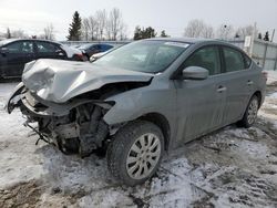 Salvage cars for sale at Bowmanville, ON auction: 2014 Nissan Sentra S