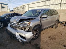 Salvage cars for sale at Albuquerque, NM auction: 2016 Honda Pilot EXL