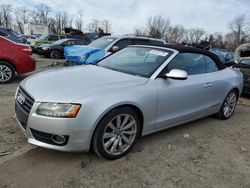 Salvage cars for sale at auction: 2012 Audi A5 Premium Plus