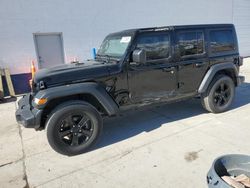 Jeep salvage cars for sale: 2021 Jeep Wrangler Unlimited Sport