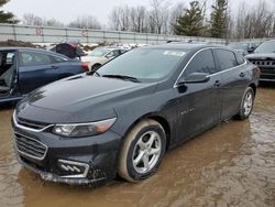 Salvage cars for sale at Davison, MI auction: 2018 Chevrolet Malibu LS