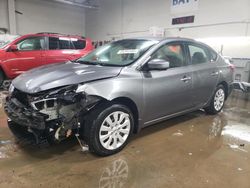 Nissan Vehiculos salvage en venta: 2017 Nissan Sentra S