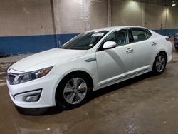 Salvage cars for sale at Woodhaven, MI auction: 2014 KIA Optima Hybrid