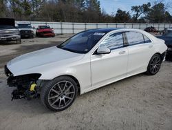 Salvage cars for sale at Hampton, VA auction: 2020 Mercedes-Benz S 560