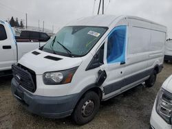 Salvage trucks for sale at Rancho Cucamonga, CA auction: 2018 Ford Transit T-250