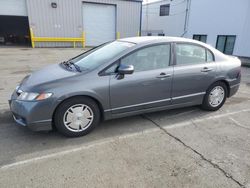 2009 Honda Civic Hybrid en venta en Vallejo, CA