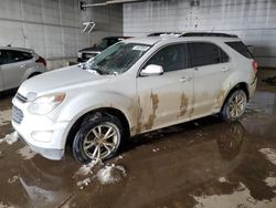 Salvage cars for sale from Copart Portland, MI: 2016 Chevrolet Equinox LT