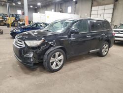 Salvage cars for sale at Blaine, MN auction: 2011 Toyota Highlander Limited