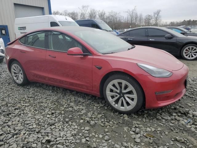 2022 Tesla Model 3