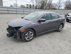 Salvage cars for sale at Gastonia, NC auction: 2017 Honda Civic LX