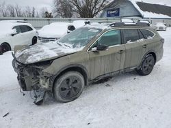 Salvage cars for sale at Davison, MI auction: 2021 Subaru Outback Onyx Edition XT