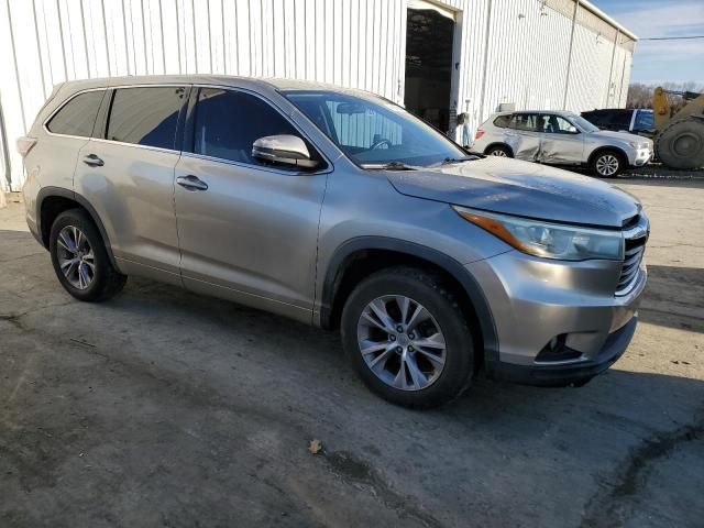 2015 Toyota Highlander LE