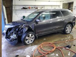 Salvage cars for sale at Chicago Heights, IL auction: 2015 Chevrolet Traverse LTZ