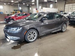 Chrysler salvage cars for sale: 2015 Chrysler 200 C