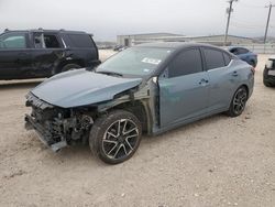 Salvage cars for sale at San Antonio, TX auction: 2024 Nissan Sentra SR