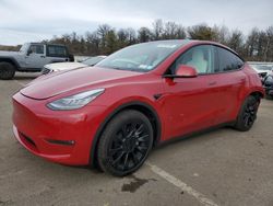 Salvage cars for sale at Brookhaven, NY auction: 2022 Tesla Model Y