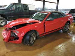 Salvage cars for sale at Tanner, AL auction: 2005 Ford Mustang