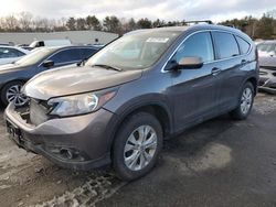 Salvage cars for sale at Exeter, RI auction: 2014 Honda CR-V EXL