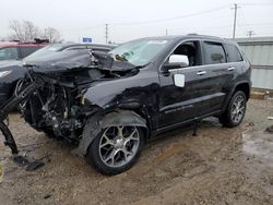 Salvage cars for sale at Chicago Heights, IL auction: 2019 Jeep Grand Cherokee Limited