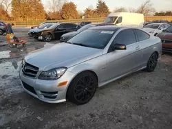 Salvage cars for sale at Madisonville, TN auction: 2015 Mercedes-Benz C 250