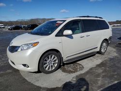 Salvage cars for sale at auction: 2017 Toyota Sienna XLE