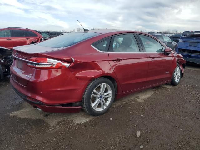 2018 Ford Fusion SE Hybrid