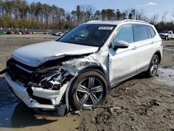 Salvage cars for sale at Waldorf, MD auction: 2019 Volkswagen Tiguan SEL Premium