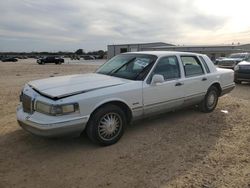 Salvage cars for sale at San Antonio, TX auction: 1997 Lincoln Town Car Signature