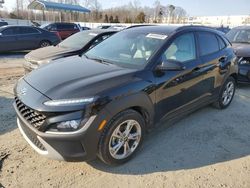 Salvage cars for sale at Spartanburg, SC auction: 2022 Hyundai Kona SEL