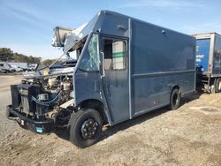 Salvage trucks for sale at Brookhaven, NY auction: 2021 Freightliner Chassis M Line WALK-IN Van